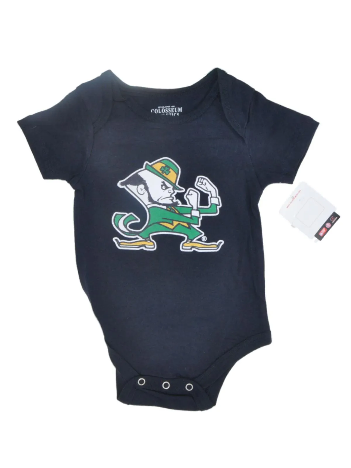 Notre Dame Fighting Irish Colosseum Infant Creeper One Piece 3-Pack (6-12M)