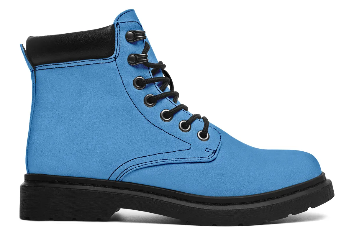 Ocean Wave Classic Boots - High Quality Micro-Suede Weatherproof Vegan Shoes with Stitched on Soles