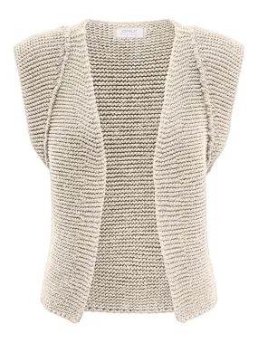 Onlloui Vest Ex Knt - Beige