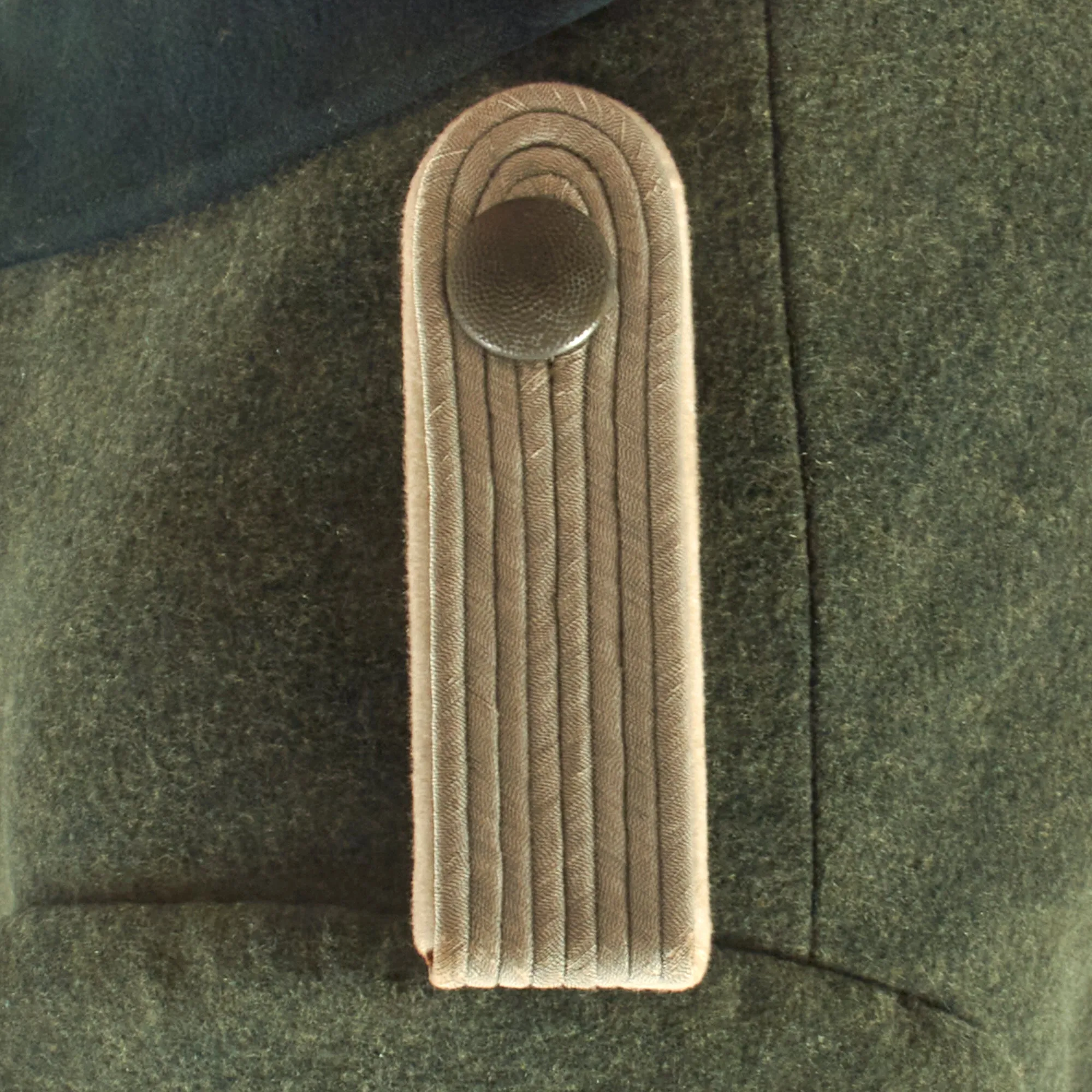 Original Excellent German WWII Heer NCO Wool Greatcoat with Infantry Junior Officer Shoulder Boards - dated 1938