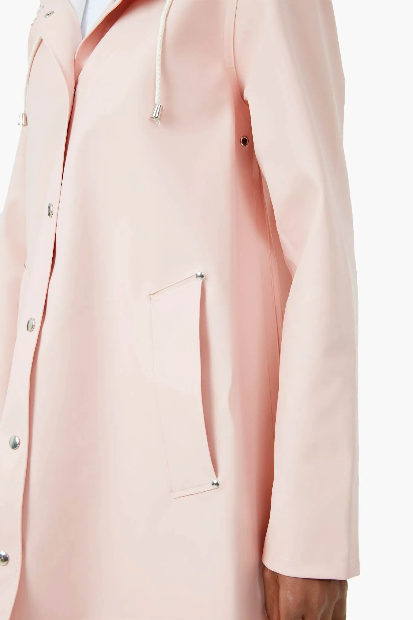 Pale Pink Mosebacke Raincoat