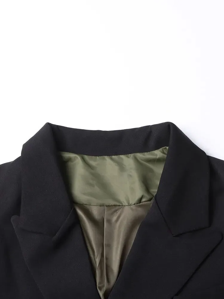 Pre Order:  Oversized Turn-down Collar Trench Coat