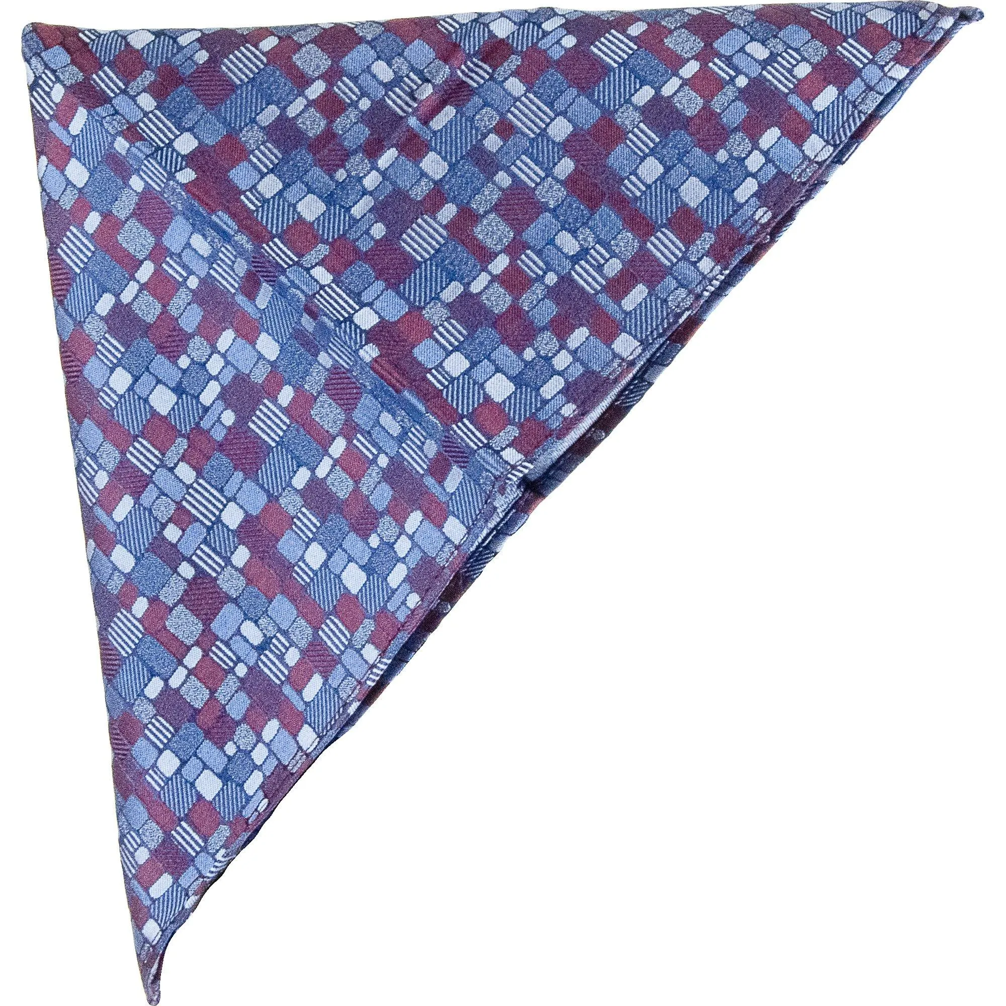 Random Squares Silk Pocket Square