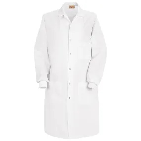 Red Kap Unisex Specialized Cuffed Lab Coat KP72 - White