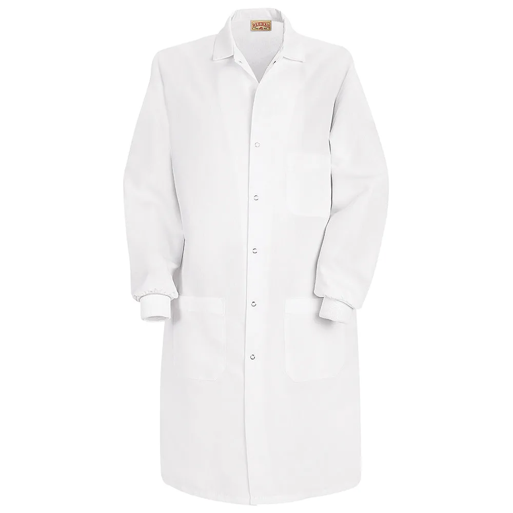 Red Kap Unisex Specialized Cuffed Lab Coat KP72 - White