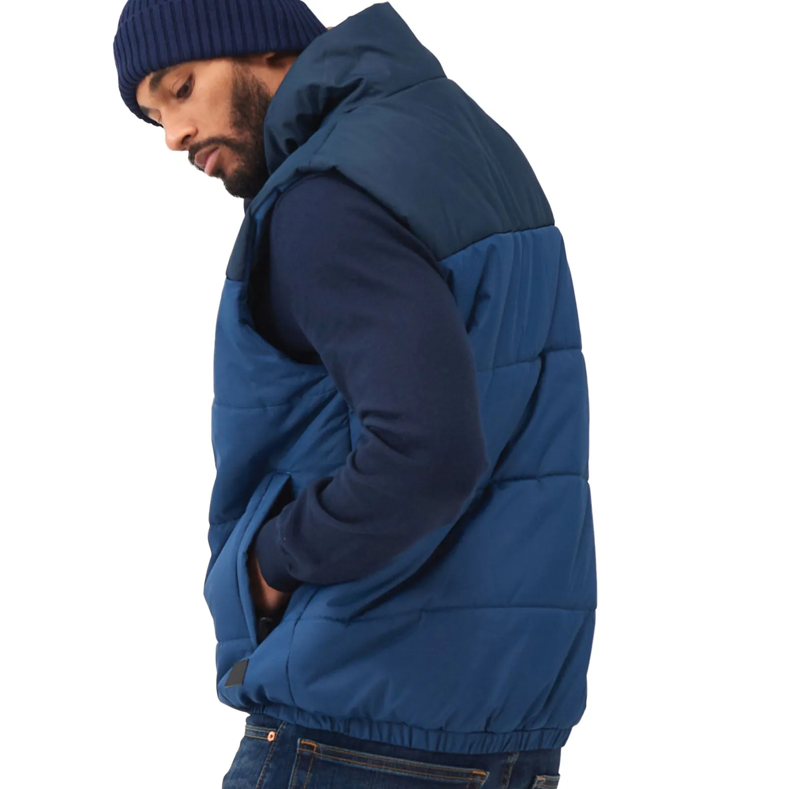 Regatta Mens Hawfinch Weatherproof Baffled Gilet - Navy