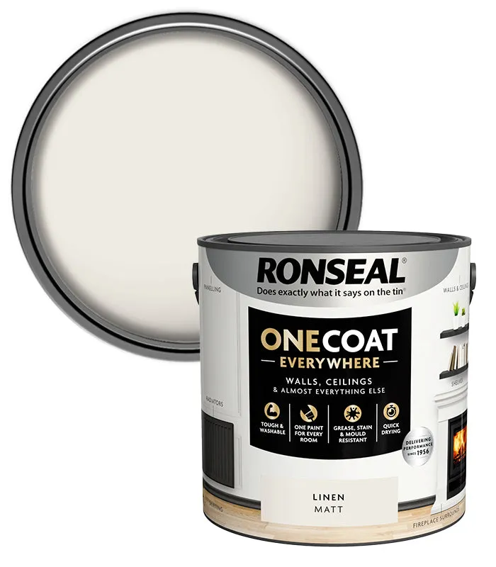 Ronseal One Coat Everywhere Matt Paint