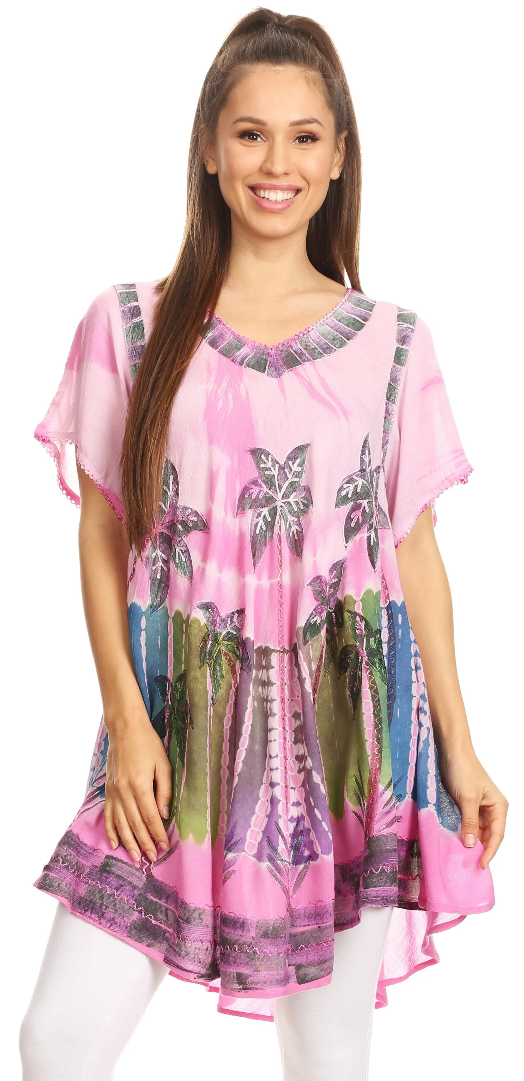 Sakkas Alohanani Caftan Dress / Cover Up