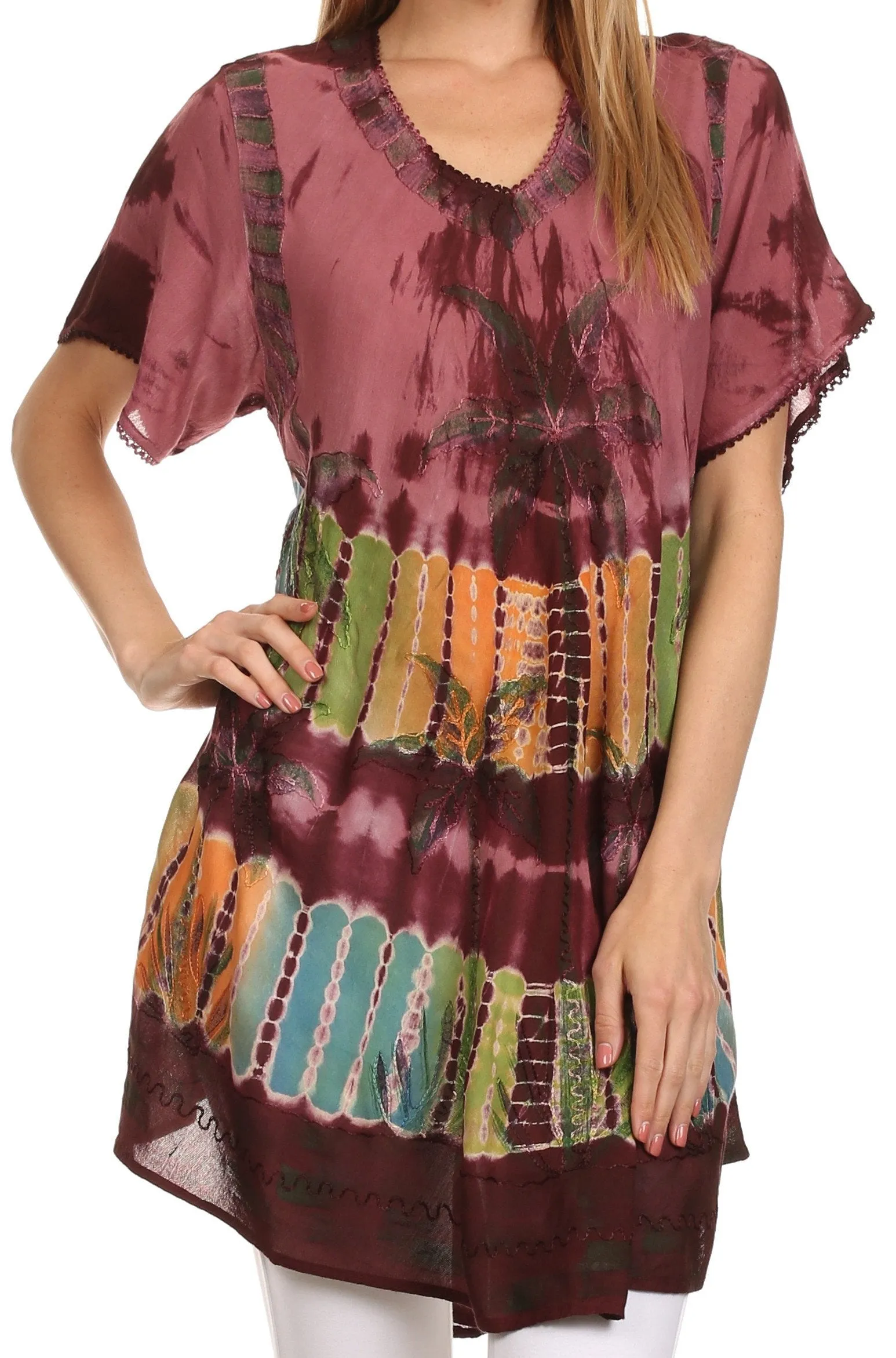 Sakkas Alohanani Caftan Dress / Cover Up