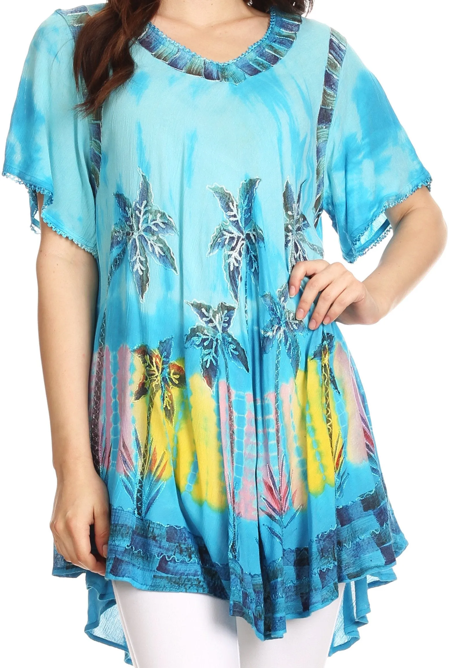 Sakkas Alohanani Caftan Dress / Cover Up