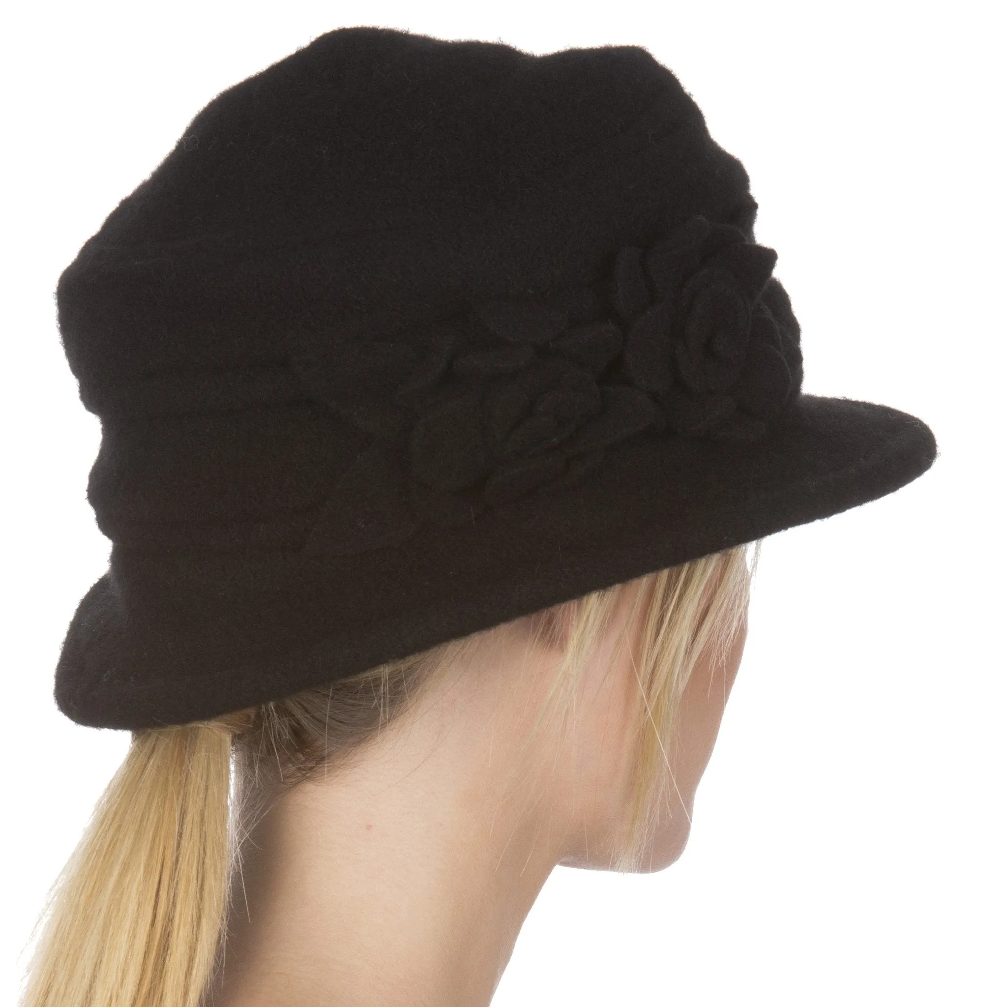 Sakkas Begonia Blossom Wool Hat