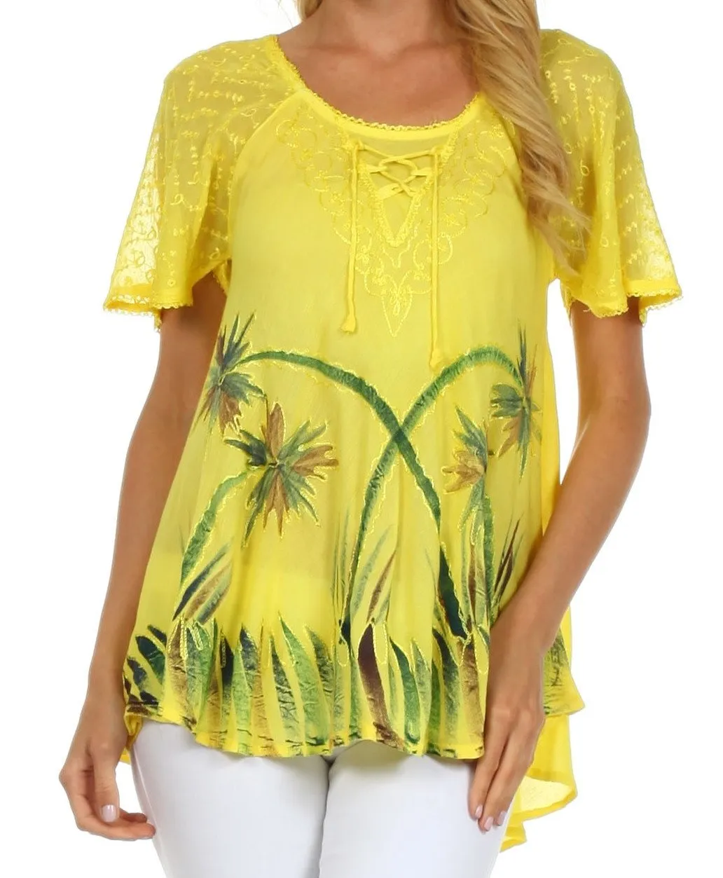 Sakkas Catalina Island Relaxed Fit Blouse