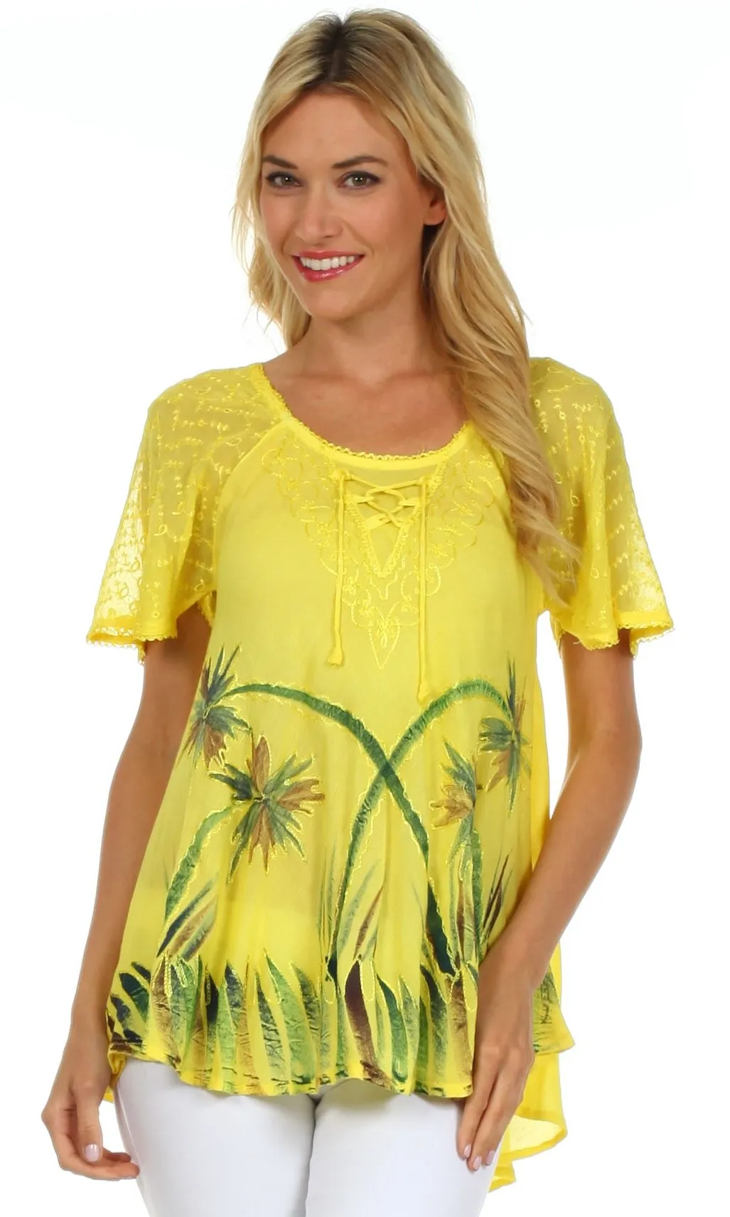 Sakkas Catalina Island Relaxed Fit Blouse