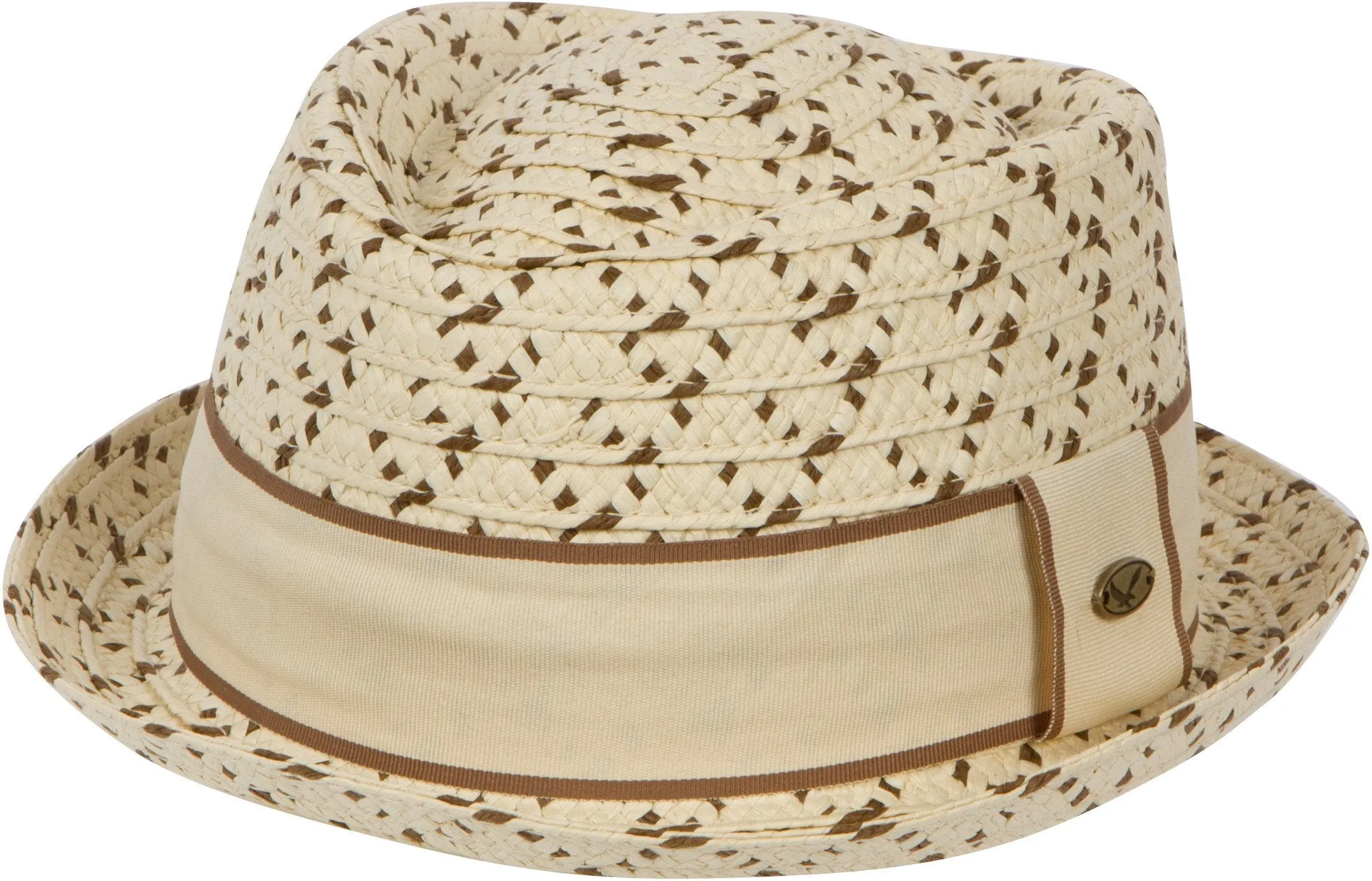 Sakkas Collins Straw Fedora Hat