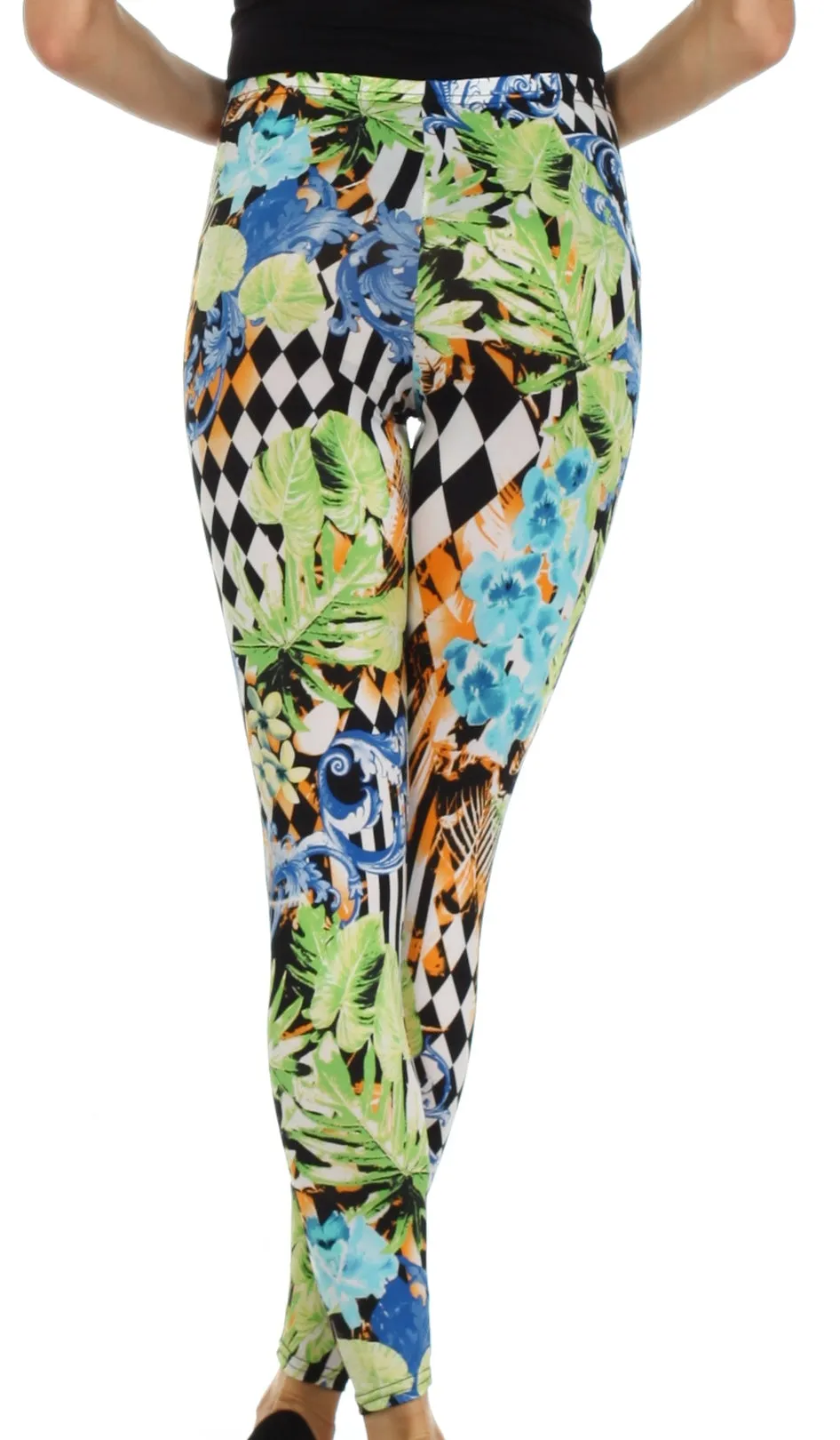 Sakkas Graphic Print Fashion Leggings