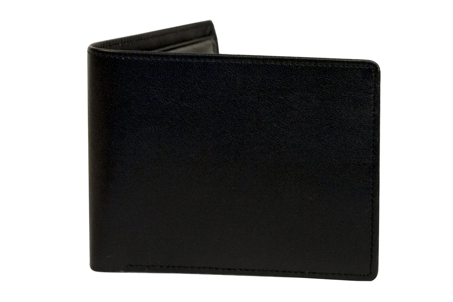 Sakkas Men's Leather Bi-fold Wallet -Id Windows / Card Slots with Gift Bag