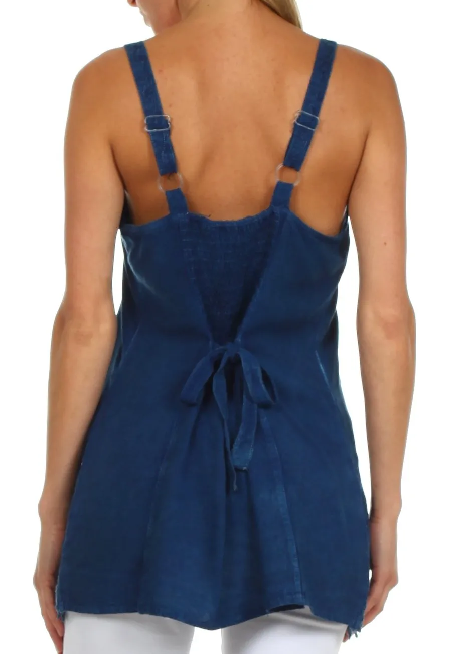 Sakkas Padma Stonewashed Rayon Tank Top