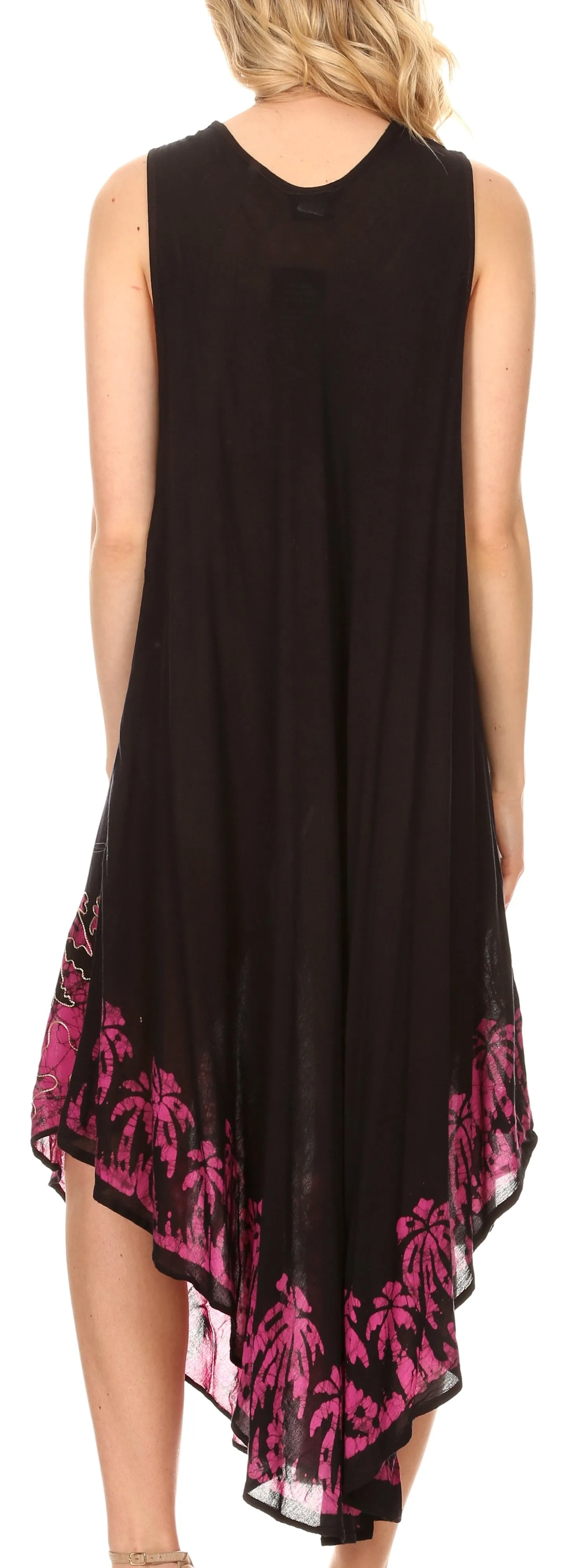 Sakkas Sundari Caftan Tank Dress / Cover Up