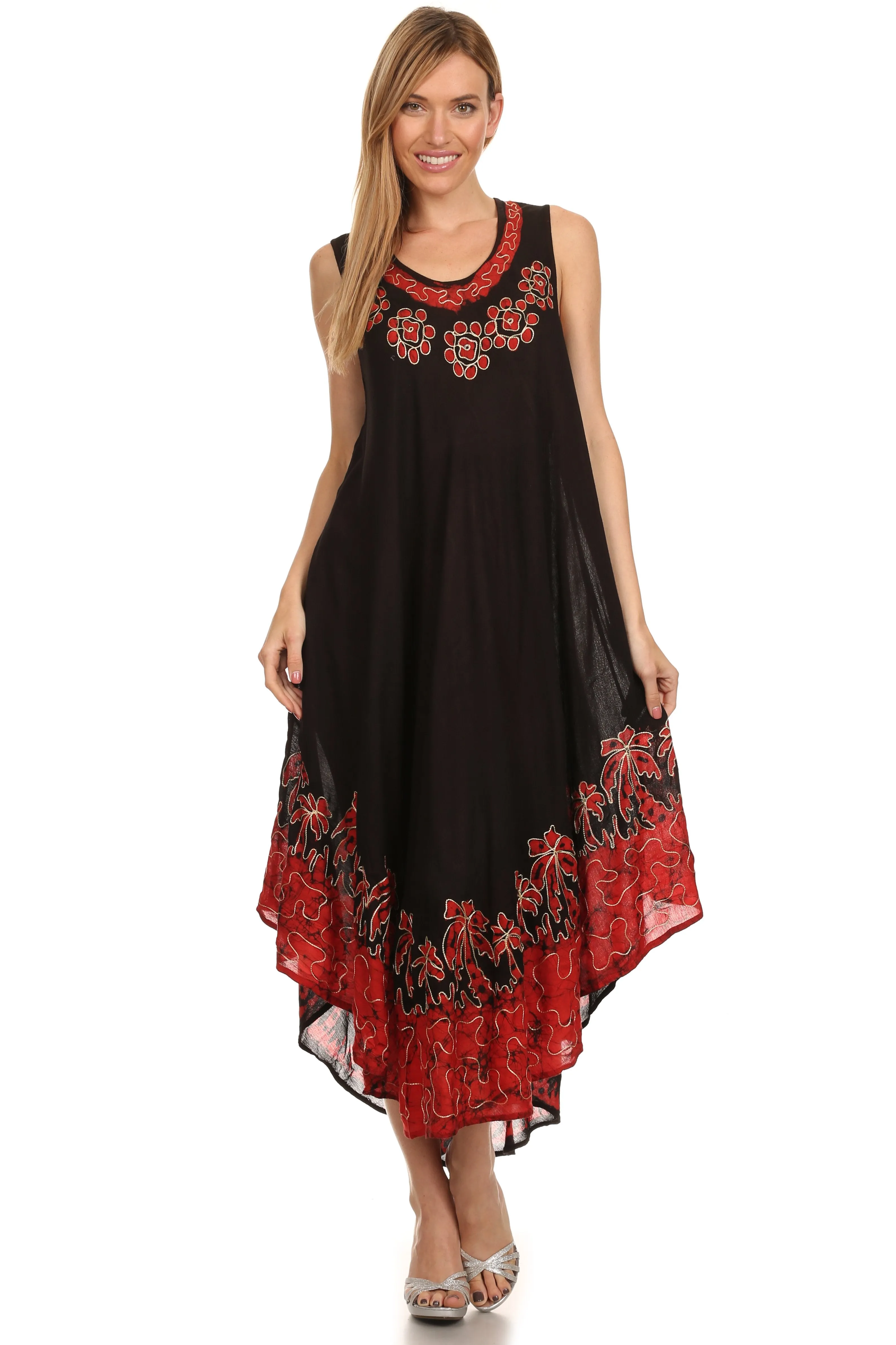 Sakkas Sundari Caftan Tank Dress / Cover Up