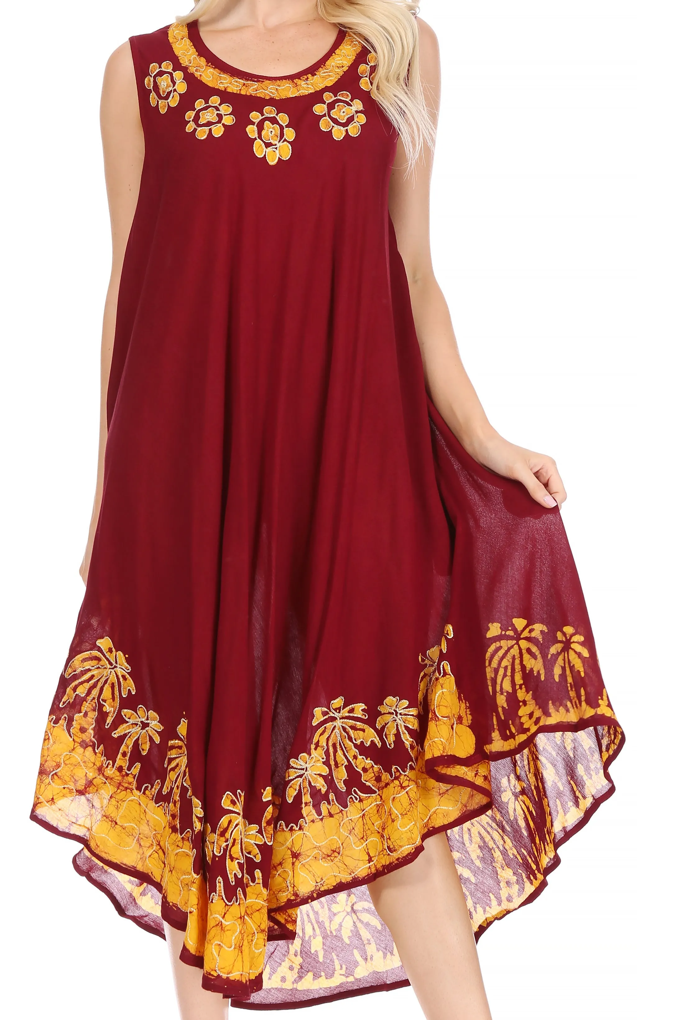 Sakkas Sundari Caftan Tank Dress / Cover Up