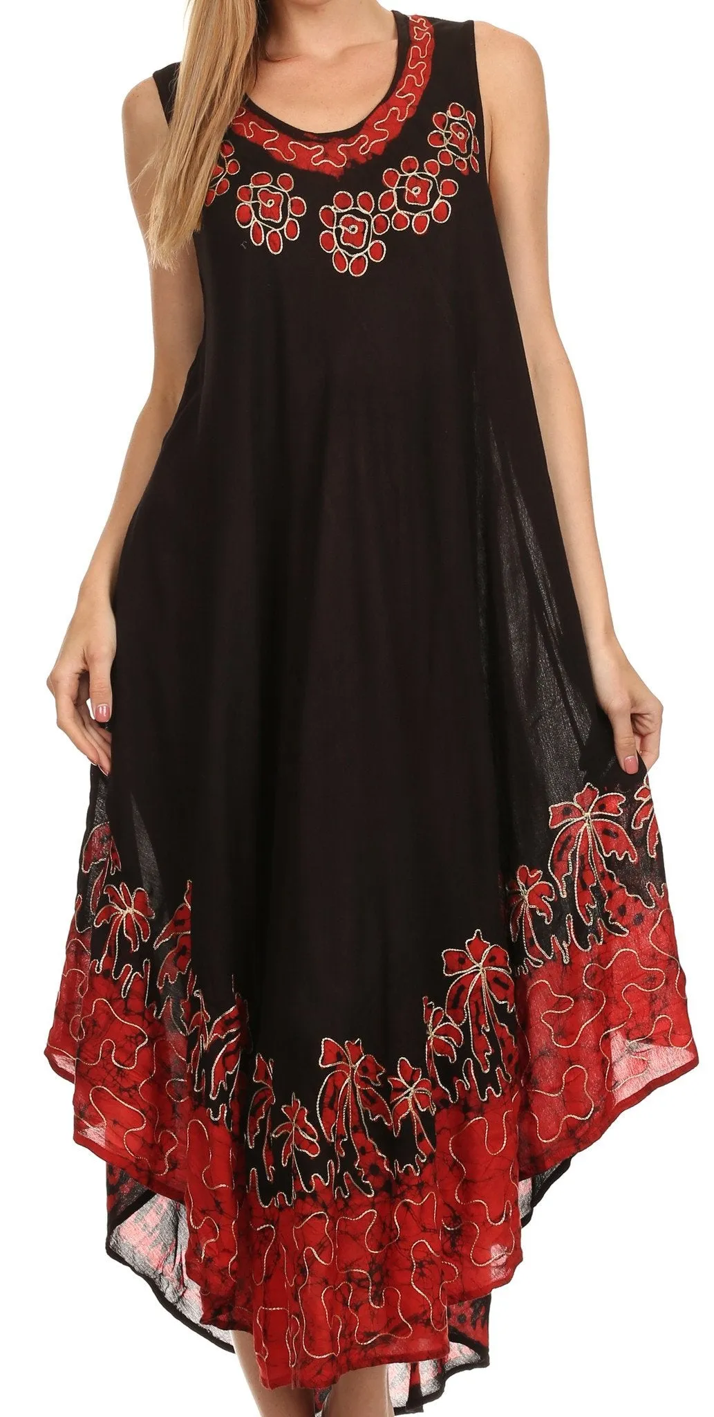 Sakkas Sundari Caftan Tank Dress / Cover Up