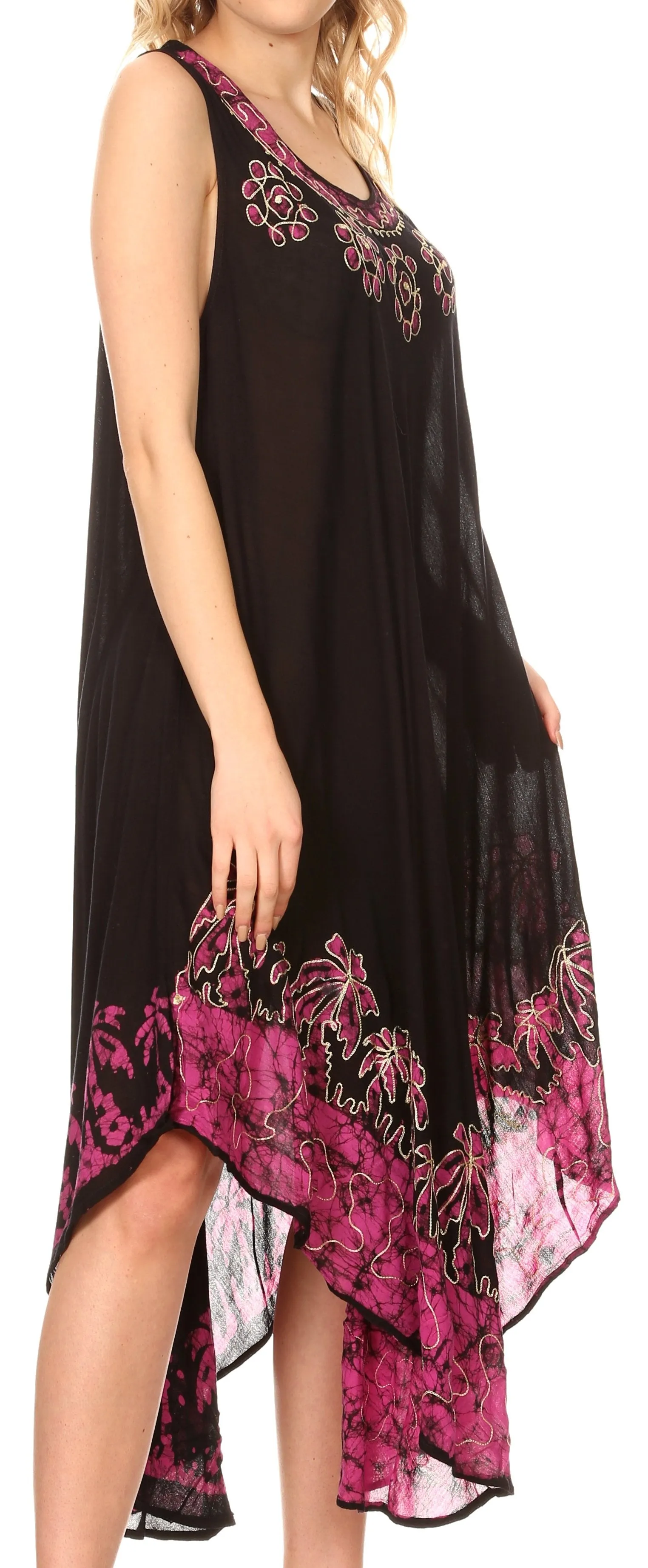 Sakkas Sundari Caftan Tank Dress / Cover Up