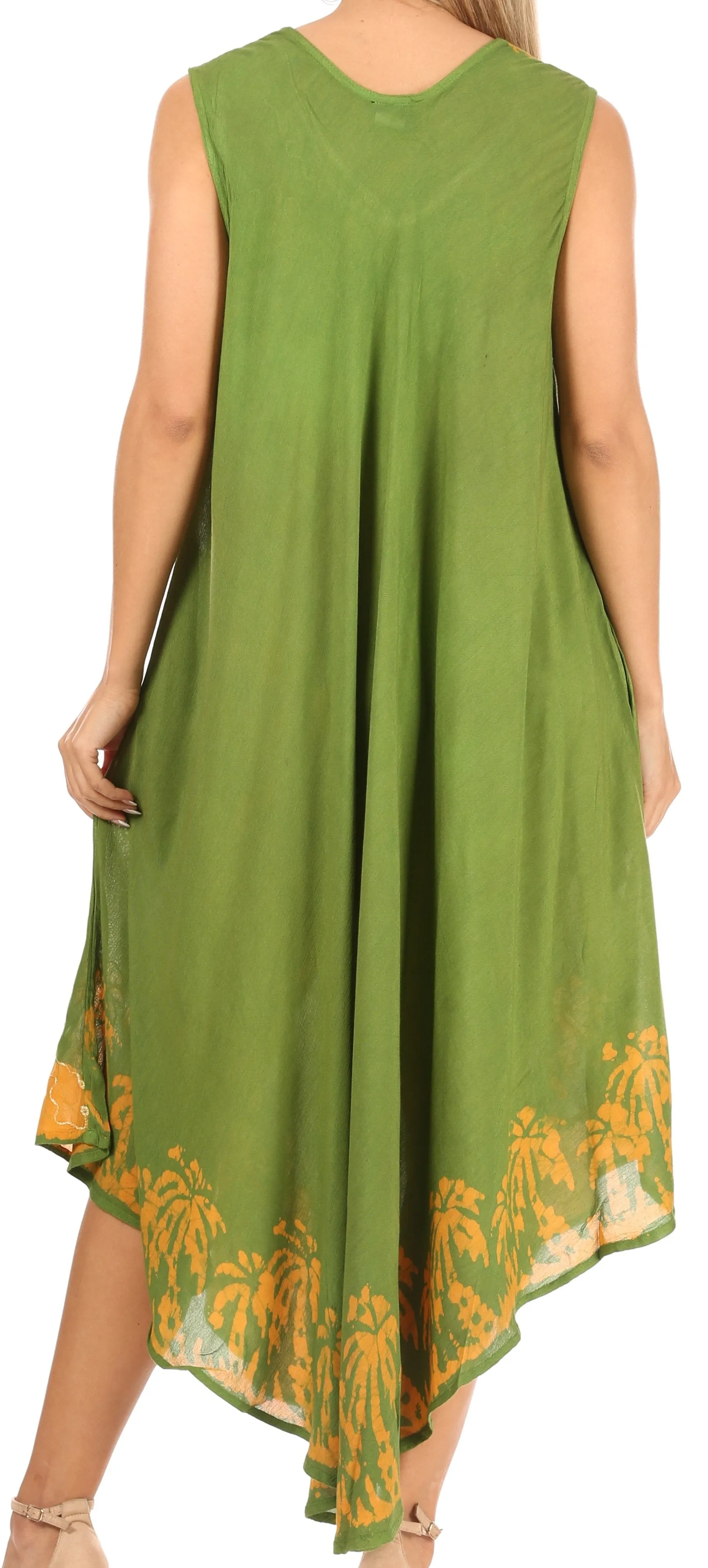 Sakkas Sundari Caftan Tank Dress / Cover Up