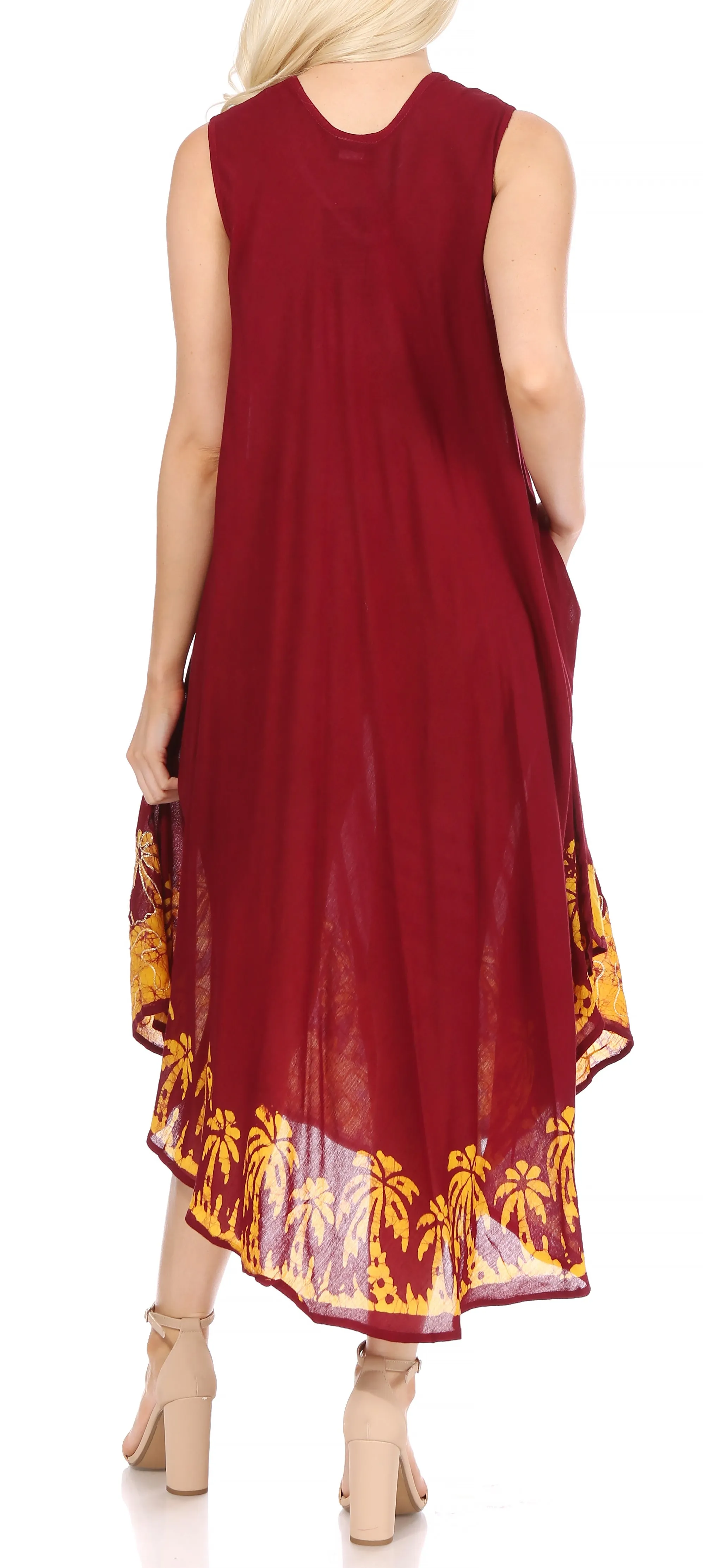 Sakkas Sundari Caftan Tank Dress / Cover Up