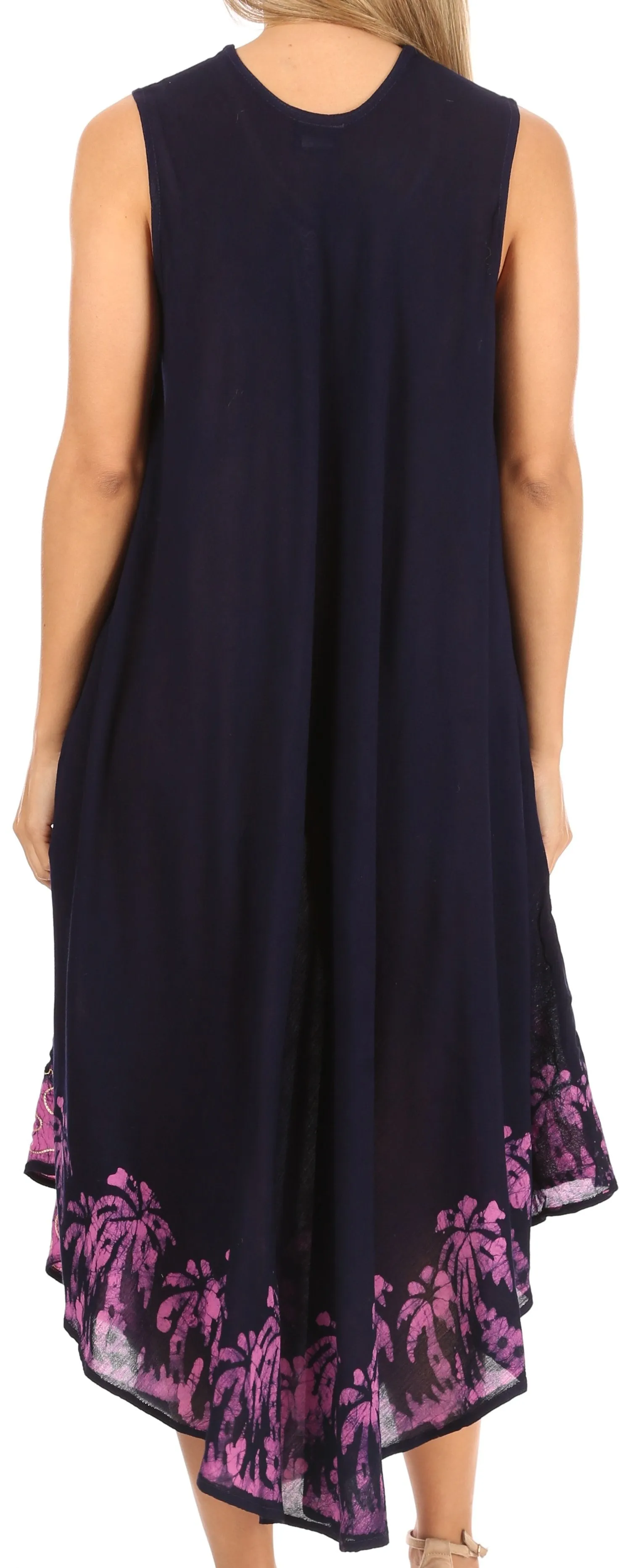 Sakkas Sundari Caftan Tank Dress / Cover Up