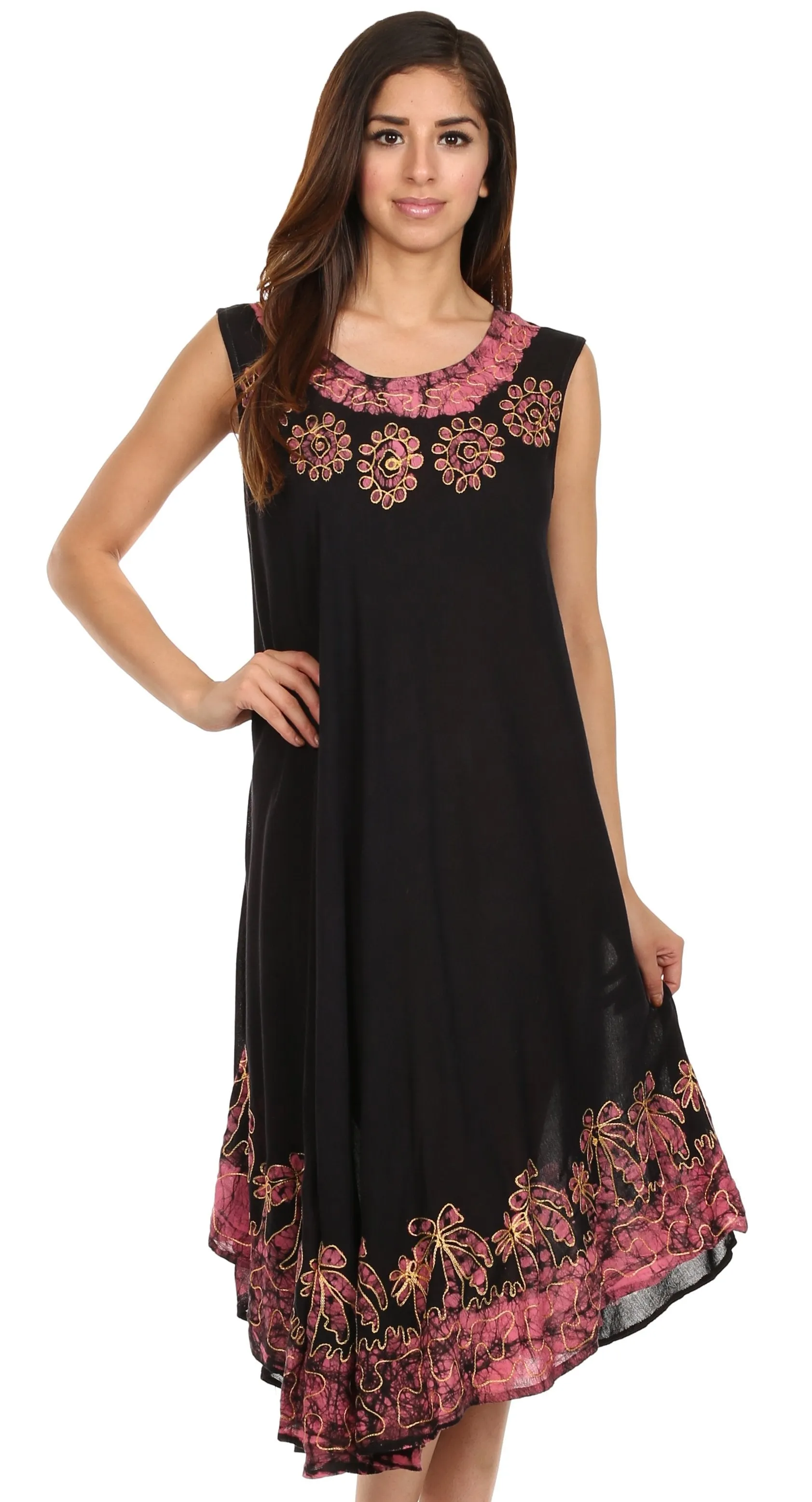 Sakkas Sundari Caftan Tank Dress / Cover Up