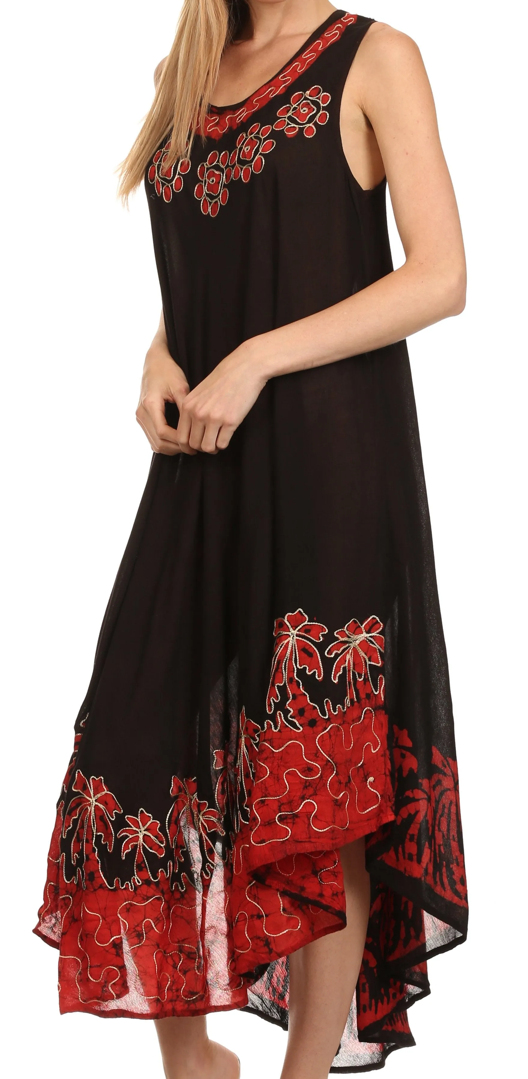 Sakkas Sundari Caftan Tank Dress / Cover Up