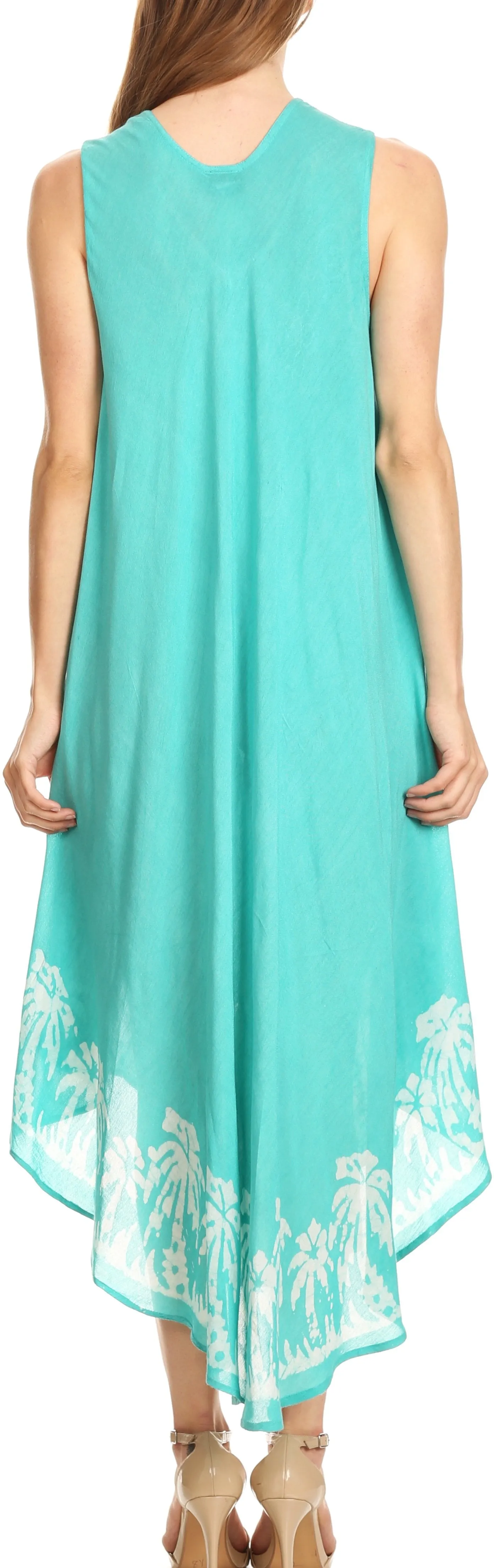 Sakkas Sundari Caftan Tank Dress / Cover Up