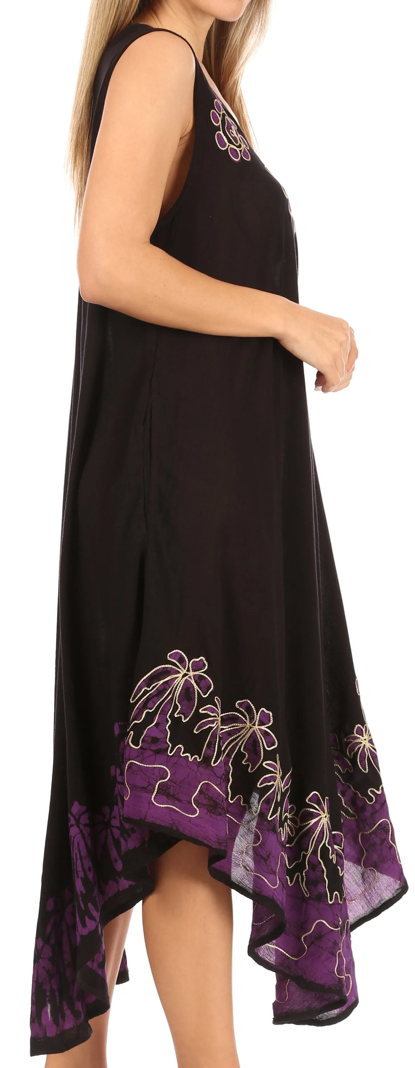 Sakkas Sundari Caftan Tank Dress / Cover Up