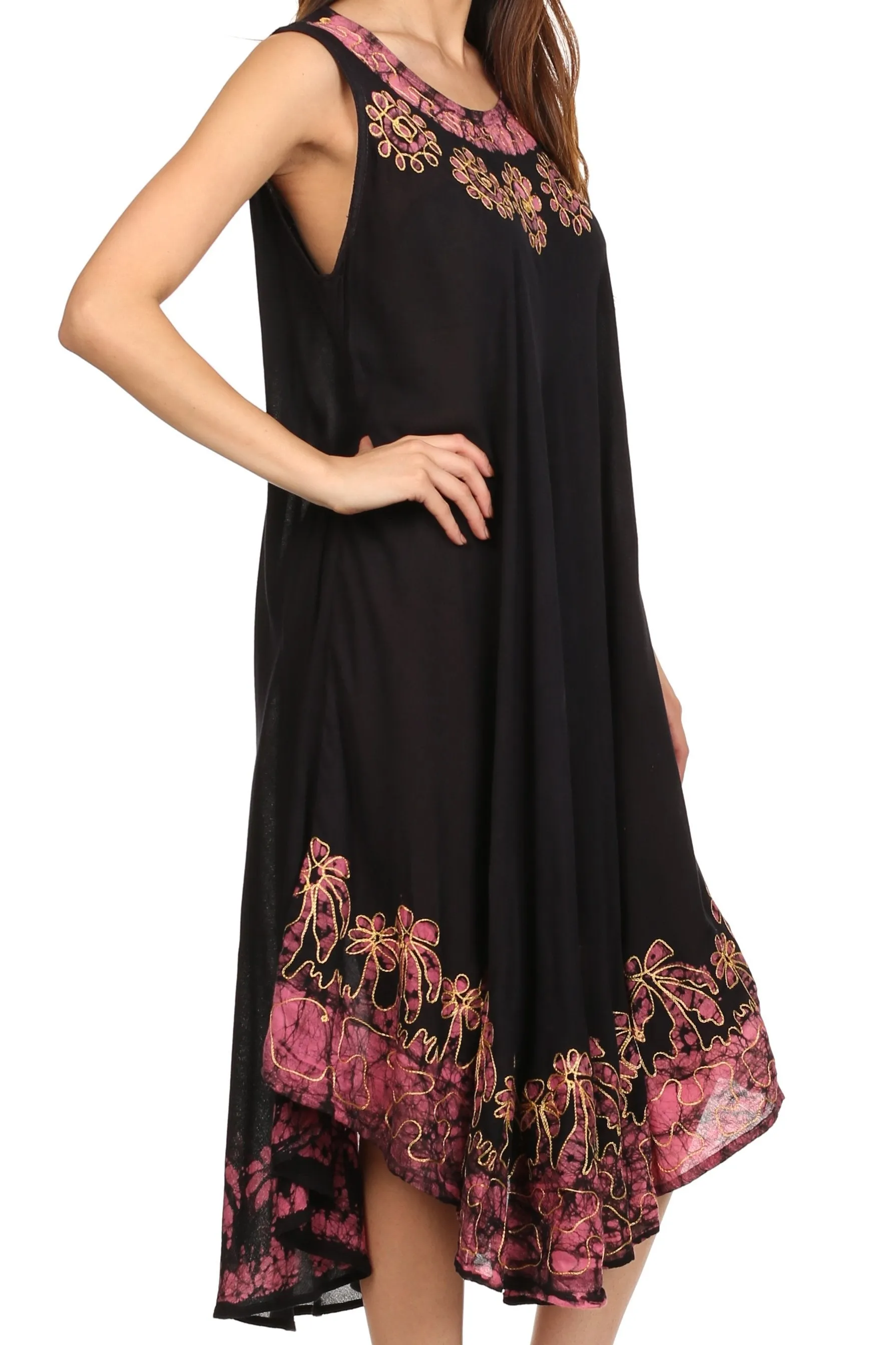 Sakkas Sundari Caftan Tank Dress / Cover Up