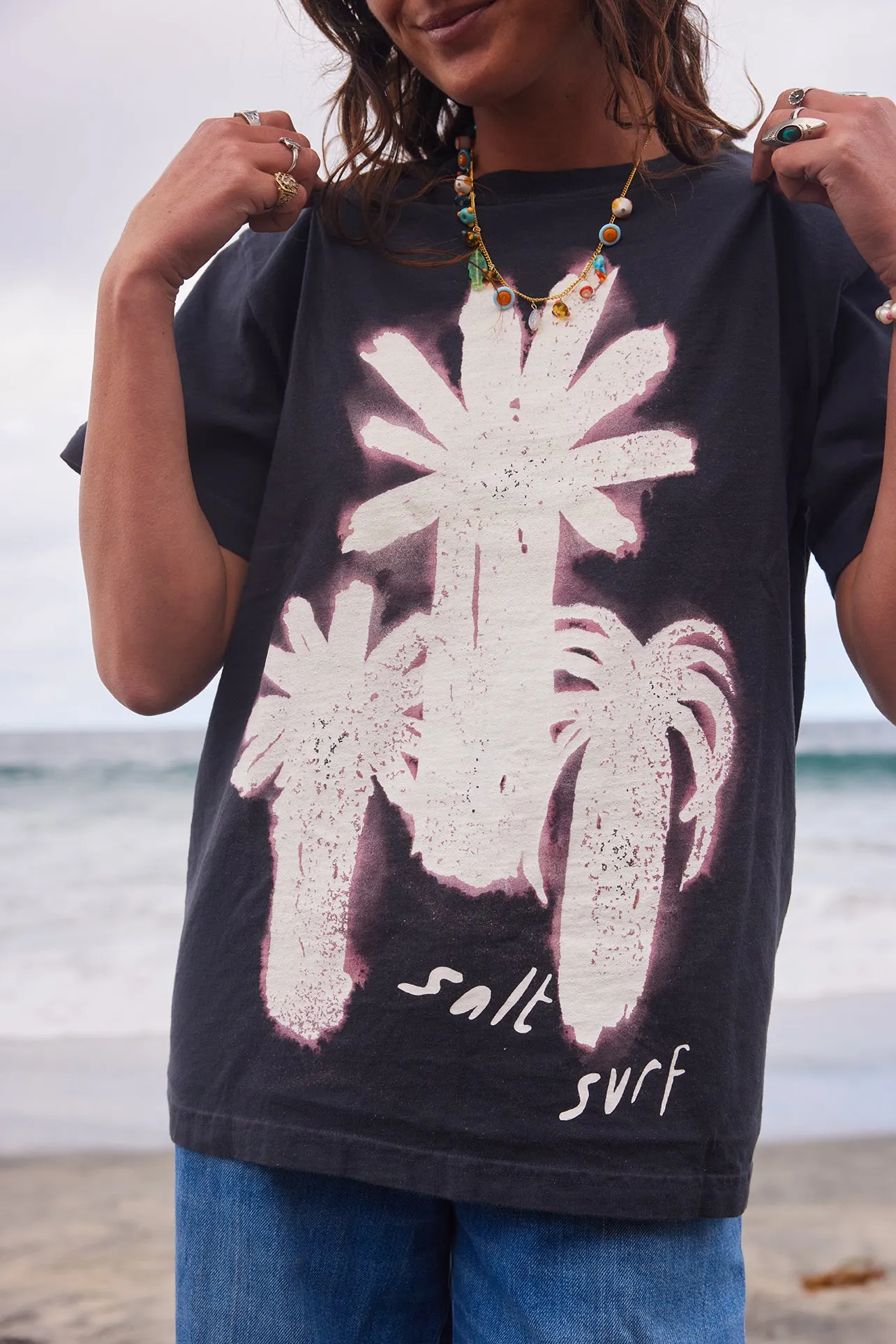 Salt Surf - Palm Stamp Tee