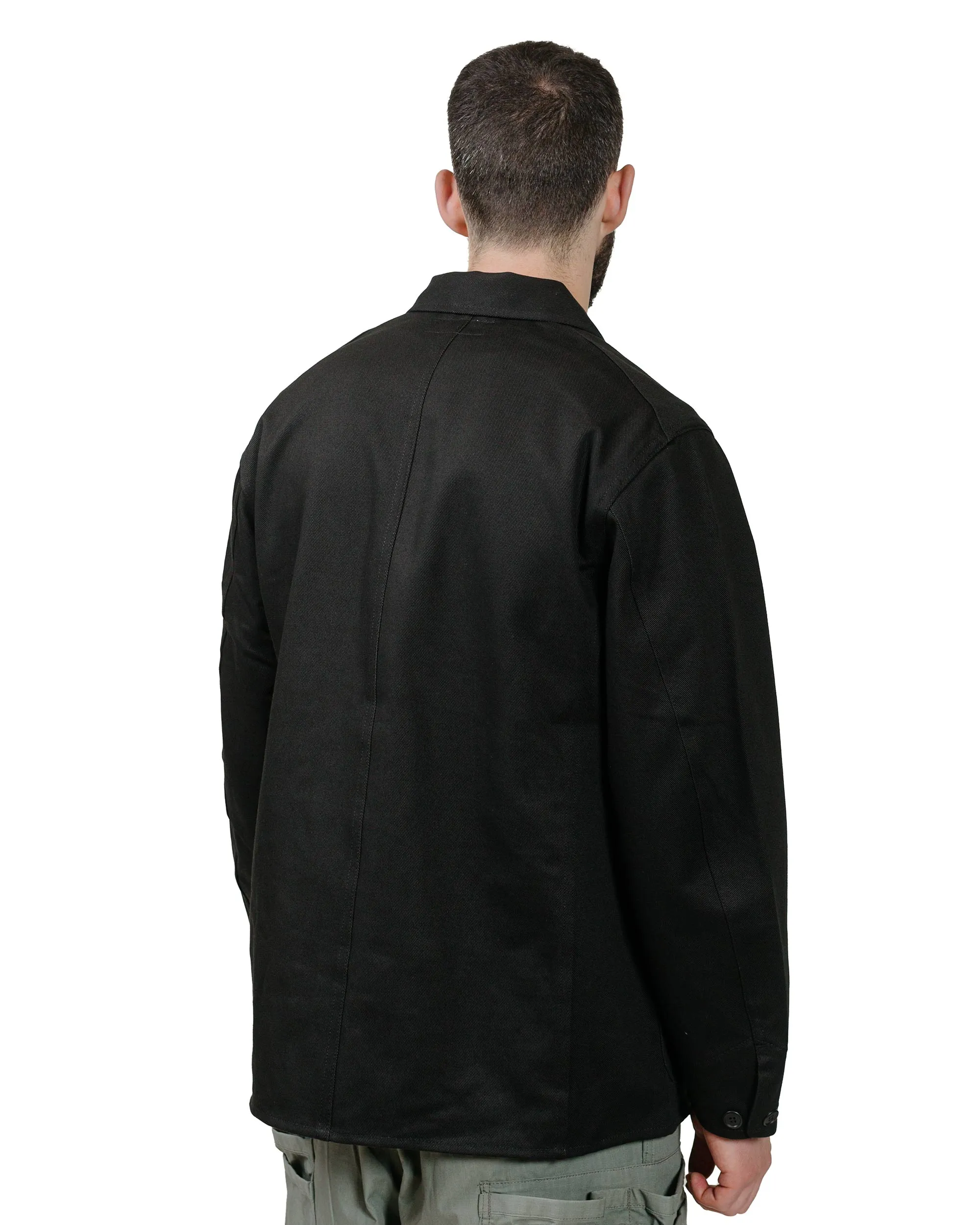 Sassafras Sprayer Jacket 13.7oz Drill Black