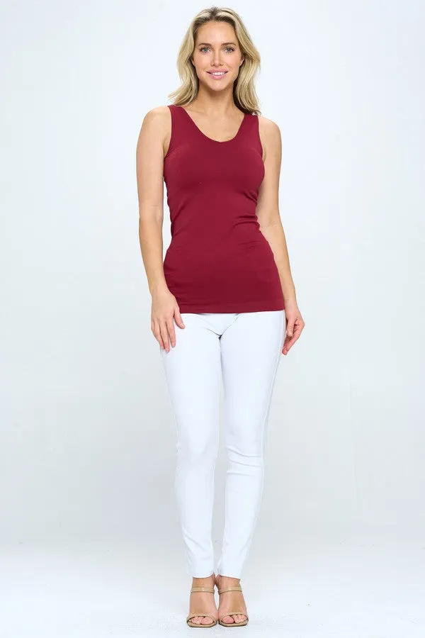 Seamless V-Neck Tank