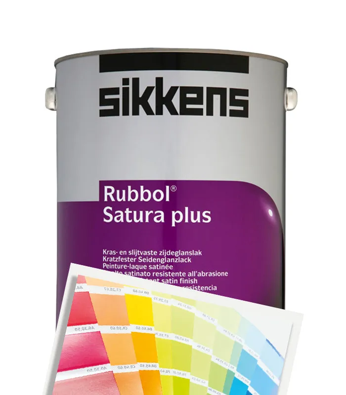 Sikkens Rubbol Satura Plus Paint - Tinted Colour Match