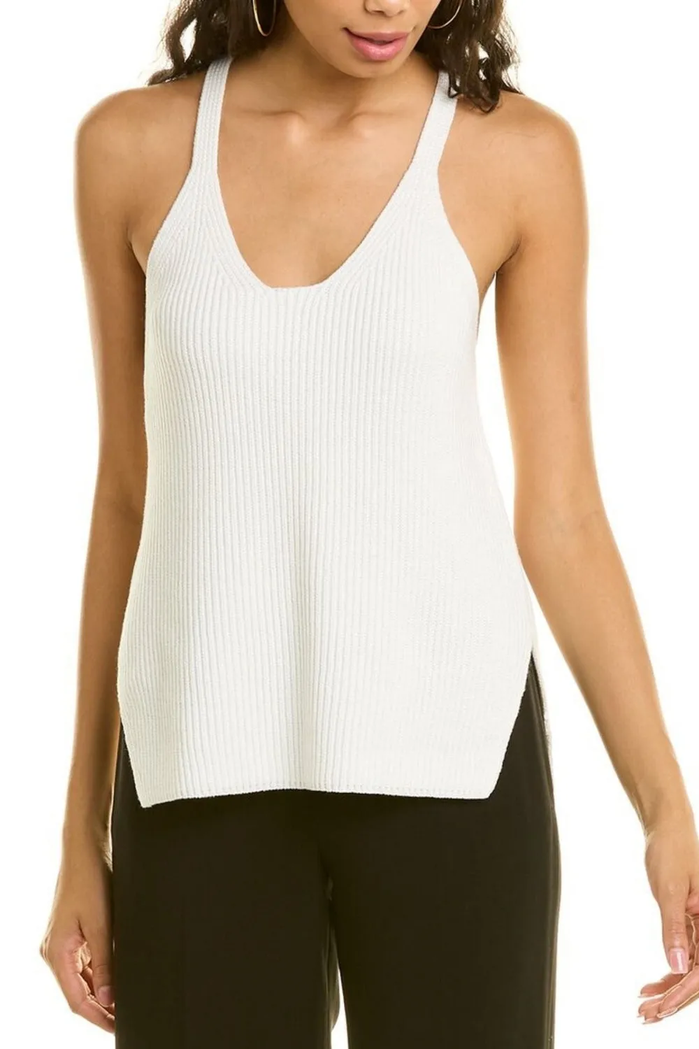 Simplicity White Tank Top