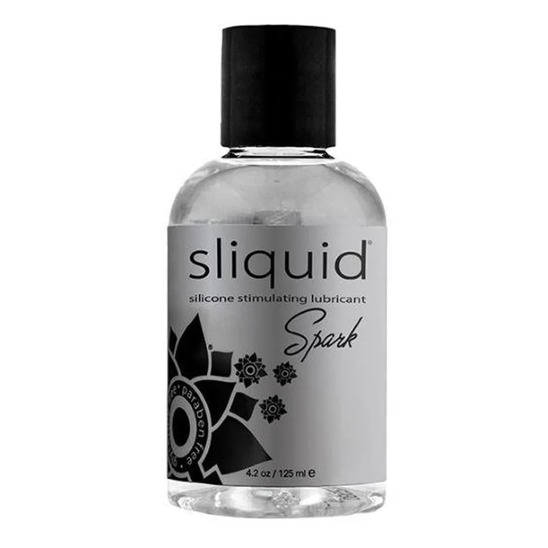 Sliquid Spark Silicone Lubricant with Menthol