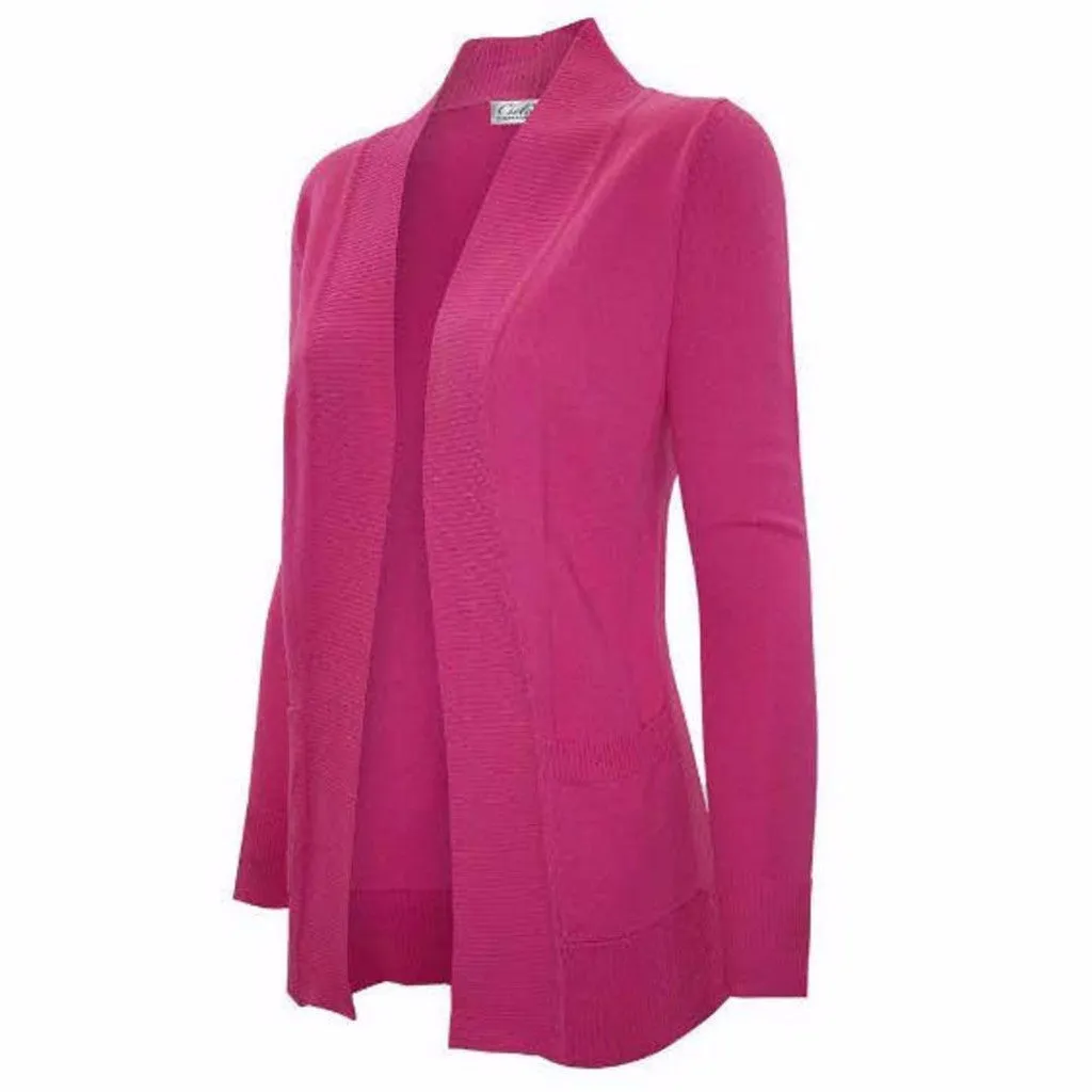 Soft Open Front Cardigan - Multiple Colors Available