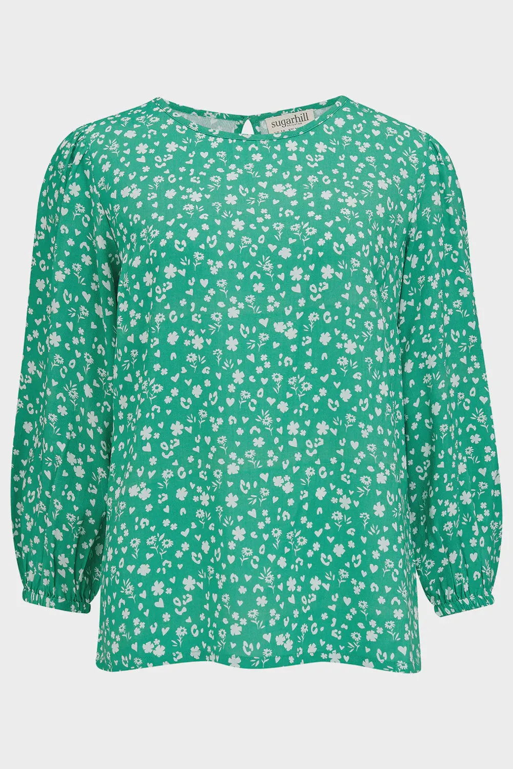 Sugarhill Brighton Wendy Blouse Green