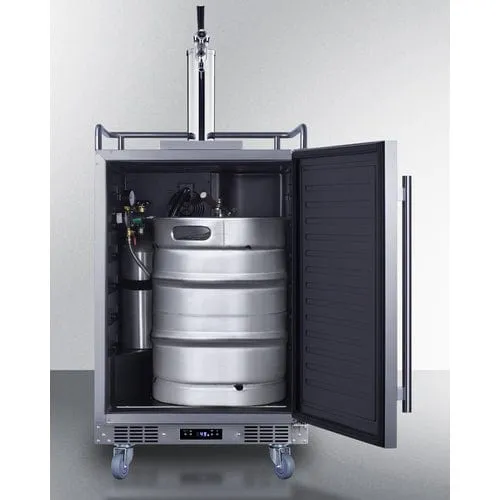 Summit 24" Commercial Built-In Outdoor Kegerator BC74OSCOM