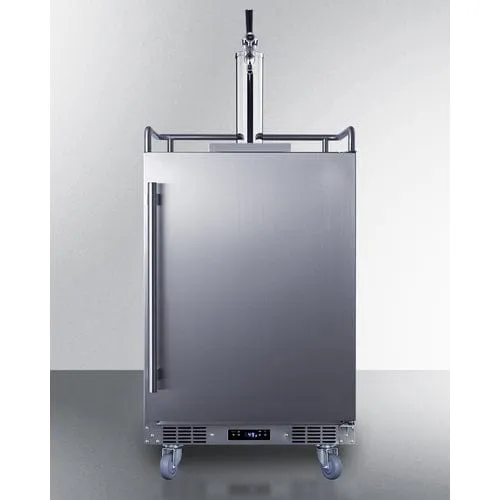 Summit 24" Commercial Built-In Outdoor Kegerator BC74OSCOM