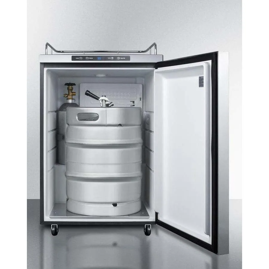 Summit 24" Wide Outdoor Kegerator SBC635MOS7NKHH