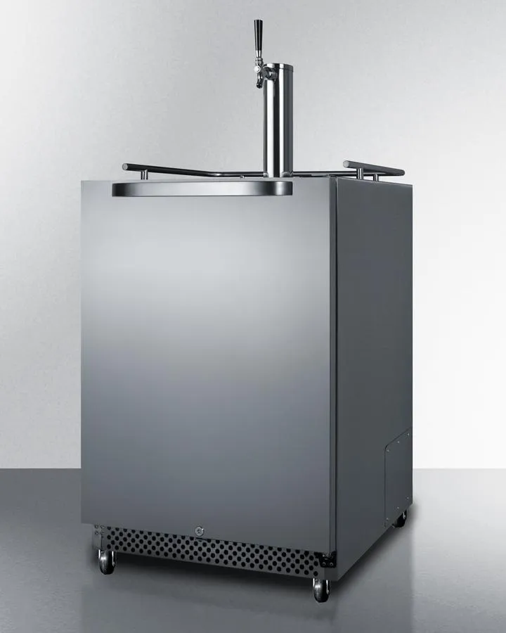 Summit SBC695OS 24" Wide Built-in Outdoor Kegerator