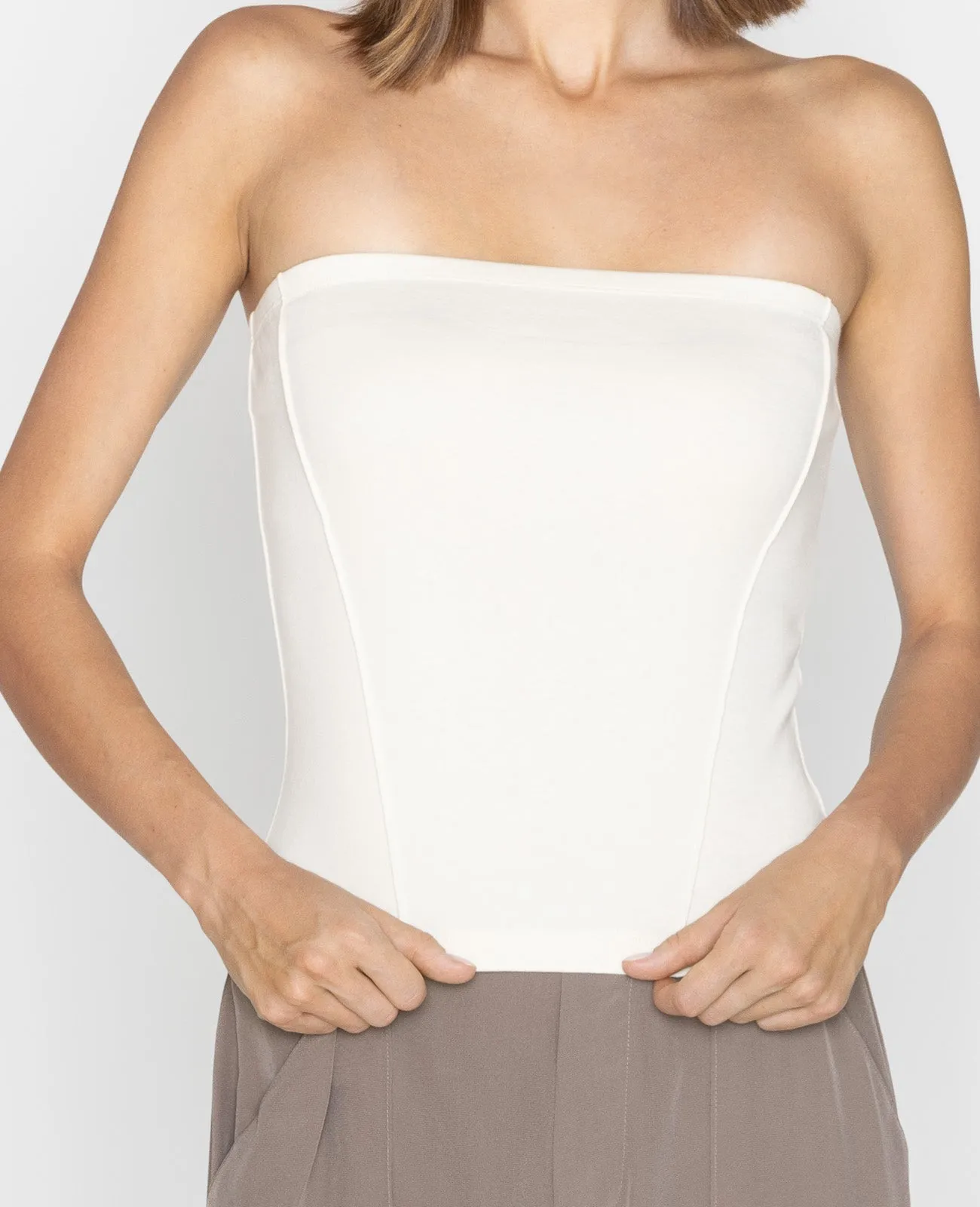 Supima Ribbed Tube Top