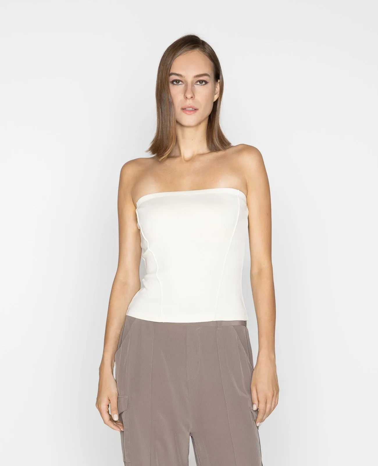 Supima Ribbed Tube Top