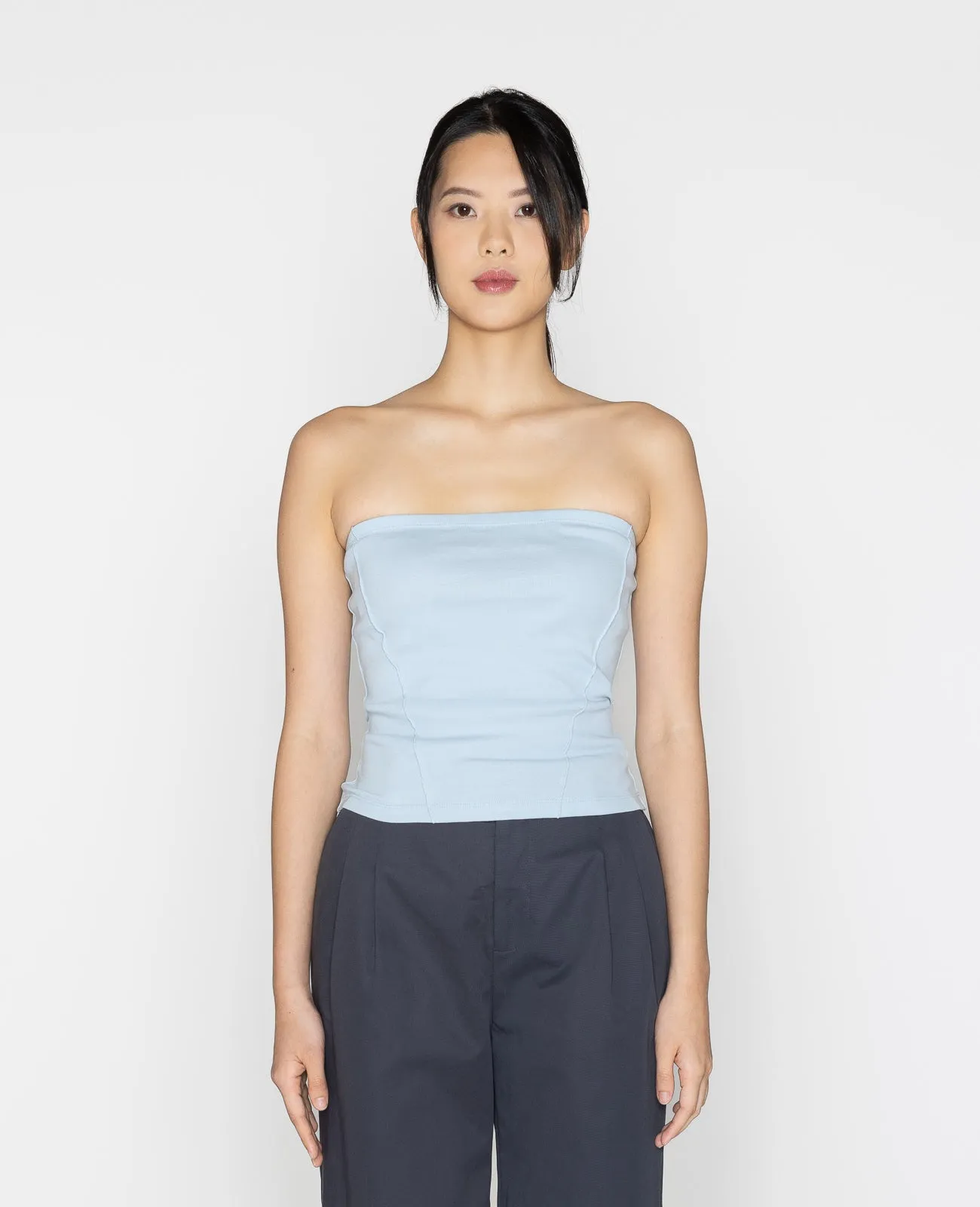 Supima Ribbed Tube Top