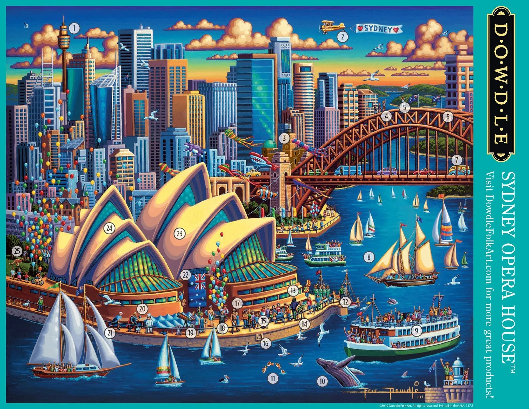 Sydney Opera House 500 Piece Puzzle - Quick Ship